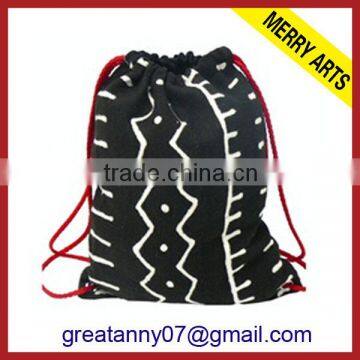 2015 new design advertising decoration fabric drawstring bag cloth drawstring bags drawstring trash bag with good quality