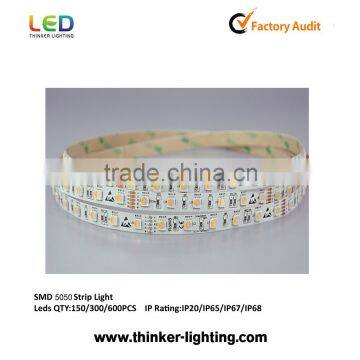 wearable led RGBW 84LED strips light connector led flexible strips lighting