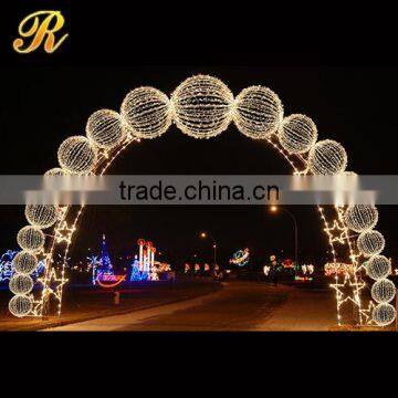 Wedding White Led Light Decoration Romantic Cheap Inflatable Arch for Sale photo-4