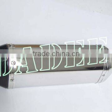 Racing Small Hexagonal-shaped Stainless Steel Exhaust for JOG100 photo-2