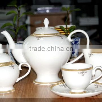 6/12 person coffee set tea set fine bone china