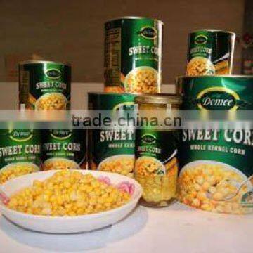 Canned Whole Kernel Sweet Corn DOMEE Brand Yellow Corn photo-2