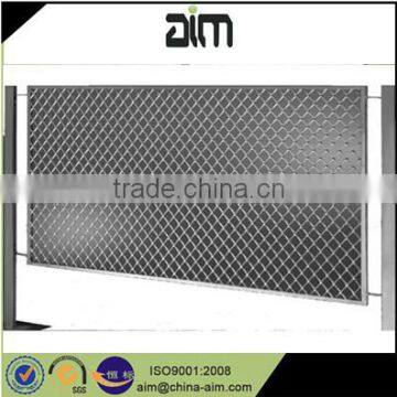 Temporary fence expandable barrier/ portable metal fence/ hot dipped galvanized removable fence