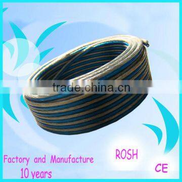 flat speaker cable with color PVC insulation