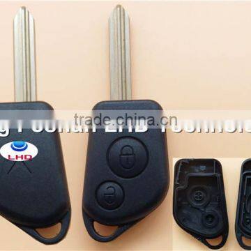 High Quality Citroen Remote Key Shell fit for 2 Button CITROEN Elysee Saxo Berlingo Car Key Case Cover Blank