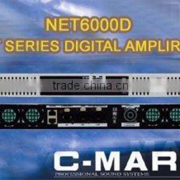 NET6000D 6000W/4OHM Bridge Digital Amplifier