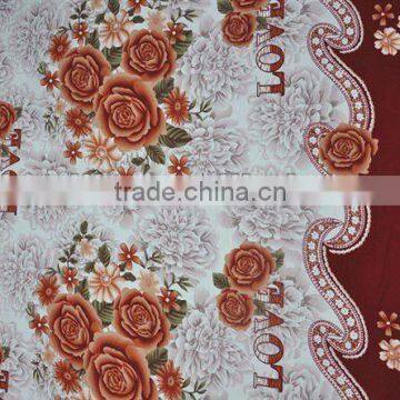 105gsm twill microfiber bed sheet fabric