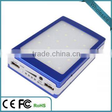 Dual USB 10000mah Universal Solar Power Bank for Laptop or Mobile Phone Quality Choice