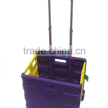 PP Plastic Folding Shopping Carts,Plastic Shopping Trolleys