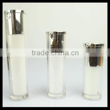 15ml, 30ml, 50ml cosmetic bottle for eye gel,mini branded cylinder plastic bottle