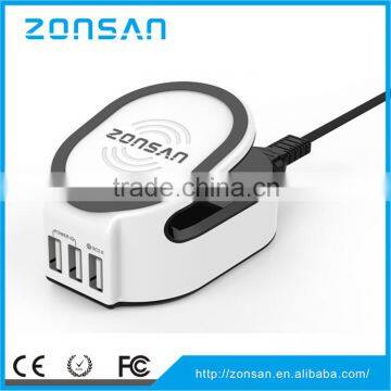 mobile phone accessories New 3 USB Wall Charger, Fashion QC2.0 Quick Charger, ZONSAN Wireless Charger                        
                                                Quality Choice