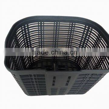 New Bicycle Bike Basket Black Bicycle Basket/front Plastic Bike Baskets photo-3