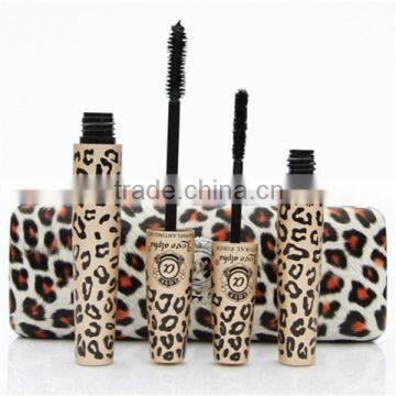 Makeup Leopard Print Mascara Set Waterproof Cosmetics Maquillage Long Lash Eyelash Eyelashes Love Alpha Make up For Eyes