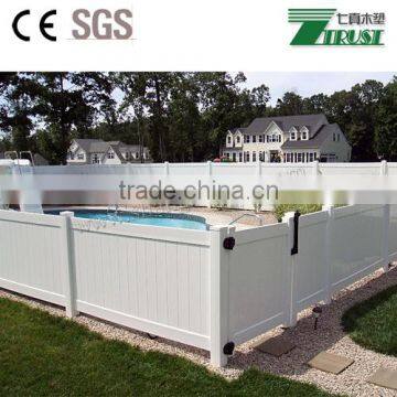 white pvc coated decorative privacy fence for sale