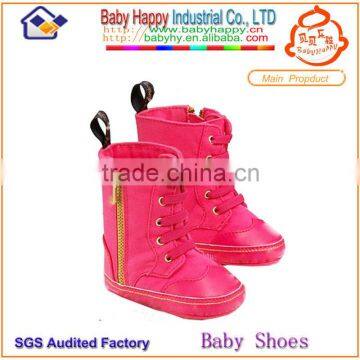 dropship China leather boots wholesale branded baby shoes for girls