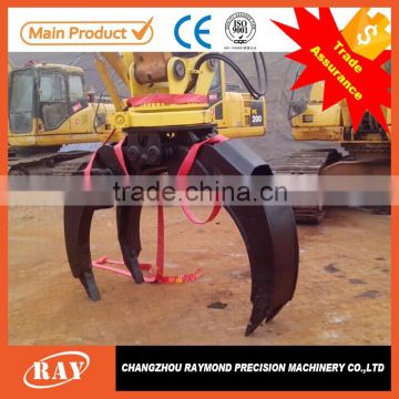 hydraulic 360 rotating grapple for excavator