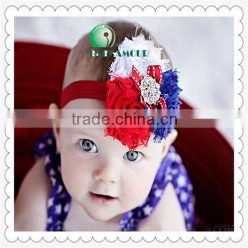 Top Baby Girls Beautiful Flower Headband,ribbon Bow Hair,fashion Ribbon Flower Headband photo-5