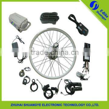 250W 1000 w rear and front electric bicycle motor wheel kit with throttle