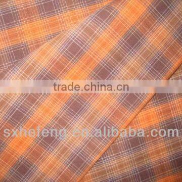 china manufacturer 40S Yarn Dyed Cotton Fabric plaid fabric check pattern shirt fabric