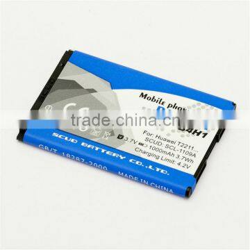 SCUD High Quality Mobile Phone Battery for Huawei HB4H1 China Manufacturer