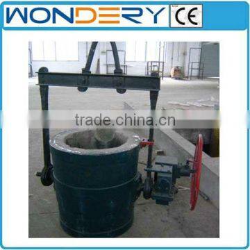 ladle baker for electric aluminum scrap melting furnace