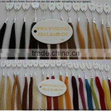 100%human hair color ring hair hair extension