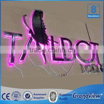 Light up Backlit Lighted Alphabet Metal Letter Sign for Building Advertising photo-2