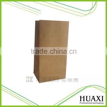 Cheapest price brown kraft paper bags for food packaging