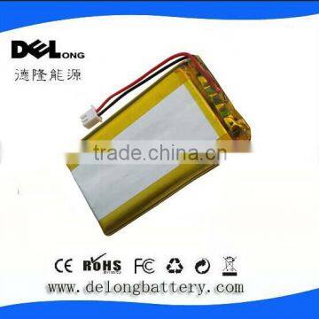 China supplier low price OEM/ODM 3.7V 5000mAh battery tablet pc lithium ion polymer battery 105080