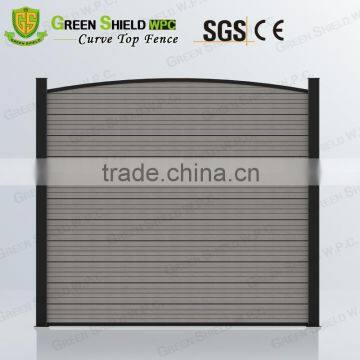 Wood Plastic Fence/Enclosure Wall 1.8m/2.0m/Vault/beam/wpc/wood fence/square pillar