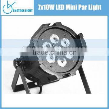 LED Mini Par Cans 7X10W LED RGBWA Par Can Light Price