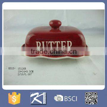 Eco-friendly Stoneware Kitchenware Butter Holder photo-2