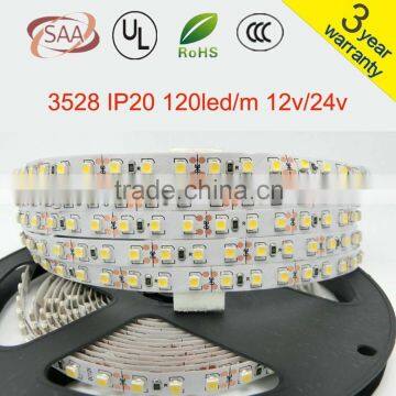 Best Selling smd 3528 waterproof multicolor 60pcs/m flexible led strip