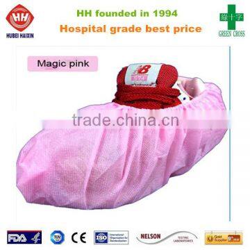 disposable non woven shoe cover non slip