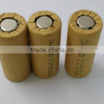 High Rate Battery 3.2v Lifepo4 2300mAh Battery Cell