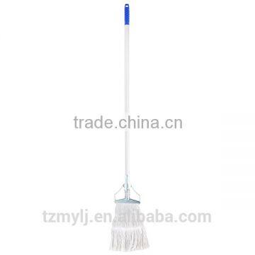 2 sizes clip looped ends cotton floor mop many kinds of mterial handle