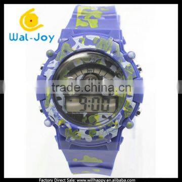 WJ-4807 camouflage parts vogue multicolor best selling special digital led watch