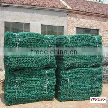 Galvanized plastic coated hexagonal gabion box factory price