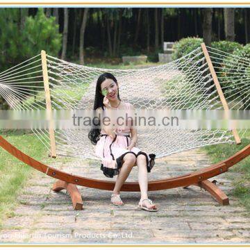 Garden Cotton Rope Beach Hammock Bed