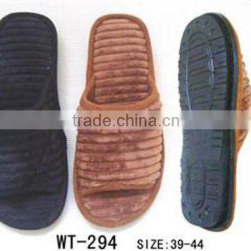 House TPR Outsole Man Slipper Wholesale Open Toe Man Soft Bedroom Slipper