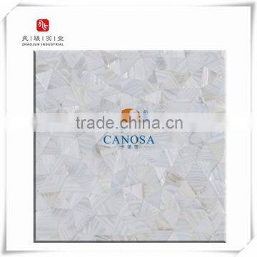 Home Decoration freshwater Shell Mosaic Mother of Pearl Shell Interior Wall Decoration Material for swimming ,villa,hotel