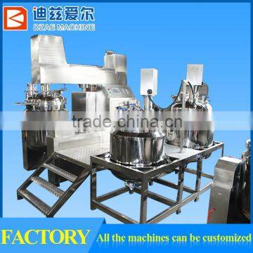 Cosmetic Vacuum Emulsifying Mixer For Wax Body Lotion Face Cream