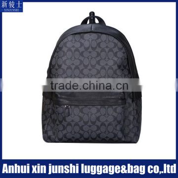 600D&PVC Leisure High Quality Fashionable Waterproof Backpack Bag With Printing