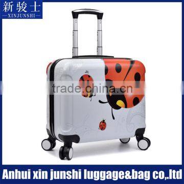 Travel Trolley Bag 18" Portable Printing ABS PC Flm Trolley Case