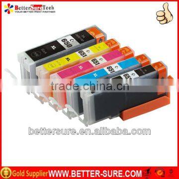 high quality PGI650 CLI651 set new compatible canon ink cartridge