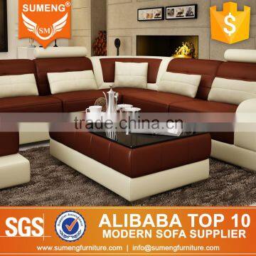 Sumeng Low Price Made in China Leather Sofa photo-6