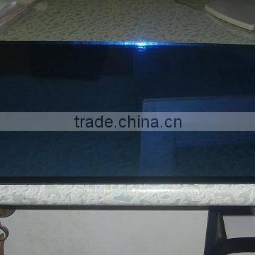 dark blue reflective glass