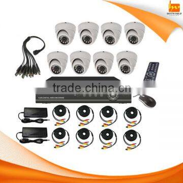 indoor security camera dvr kit 8ch cctv dvr kit