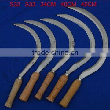 Sickle S34/ Garden and Agriculture Harvest Steel Grass Farming Sickle photo-3