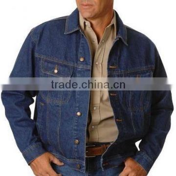 wholesale mens western jean jacket for cowboy